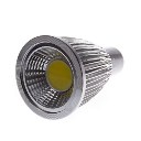 LED Spotlight Lighting Light Emitting Diode COB White (6000-6500K) GU10 Silver