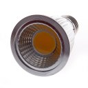 LED Spotlight Lighting Light Emitting Diode COB Warm White (3000-3500K) E27 Silver