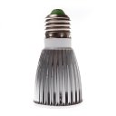 LED Spotlight Lighting Light Emitting Diode COB Warm White (3000-3500K) E27 Silver