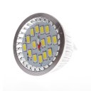 LED Spotlight Lighting Light Emitting Diode 5730 White (6000-6500K) MR16 Silver