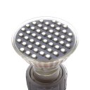 LED Spotlight Lighting Light Emitting Diode 3528 White (6000-6500K) GU10 Silver 3W