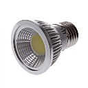 LED Spotlight Lighting Light Emitting Diode COB White (6000-6500K) MR16 Silver