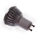 LED Spotlight Lighting Light Emitting Diode COB Warm White (3000-3500K) GU10 Silver
