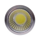 LED Spotlight Lighting Light Emitting Diode COB White (6000-6500K) E27 Silver