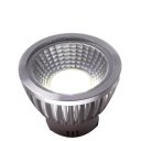 LED Spotlight Lighting Light Emitting Diode COB White (6000-6500K) E27 Silver