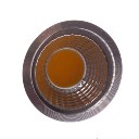 LED Spotlight Lighting Light Emitting Diode COB Warm White (3000-3500K) E27 Silver