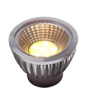 LED Spotlight Lighting Light Emitting Diode COB Warm White (3000-3500K) E27 Silver