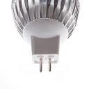 LED Spotlight Lighting Light Emitting Diode White (6000-6500K) MR16 Silver