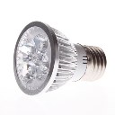 LED Spotlight Lighting Light Emitting Diode White (6000-6500K) E27 Silver