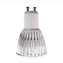 LED Spotlight Lighting Light Emitting Diode White (6000-6500K) GU10 Silver