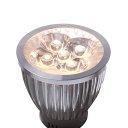 LED Spotlight Lighting Light Emitting Diode Warm White (3000-3500K) GU10 Silver