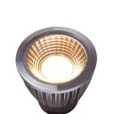 LED Spotlight Lighting Light Emitting Diode COB Warm White (3000-3500K) MR16 Silver