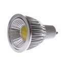 LED Spotlight Lighting Light Emitting Diode COB White (6000-6500K) GU10 Silver