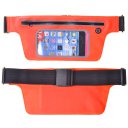 Outdoor Sport T Shaped Waist Bag Multi Function Waist Phone Bag Blue