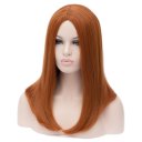 Cosplay Wig Orange Carved Hair Wig