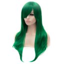 Cosplay Wig Green Euramerican Style Long Curly Hair Wig