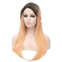 D557 LW1337 European Style Hair Wig Golden Fading