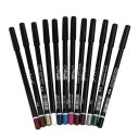 Eyeliner Pencils Colorful 12 Pieces/pack Color No. Mix Colors