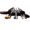 Make Up Tools 32 Pieces Makeup Brushes with Case Wool Brush Black