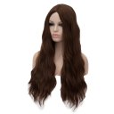 Cosplay COS Wig Long Curly Hair Brown 70cm