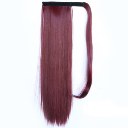 Wig Velcro Ponytail Long Straight Hair Wig BUG