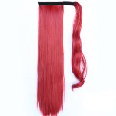Wig Velcro Ponytail Long Straight Hair Wig 130M