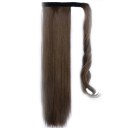 Wig Velcro Ponytail Long Straight Hair Wig Color Number 10#