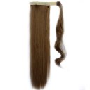 Wig Velcro Ponytail Long Straight Hair Wig 27J