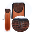Wig Tie On Ponytail Banded Straight Hair Wig 1001#
