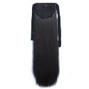Wig Tie On Ponytail Banded Straight Hair Wig 99J
