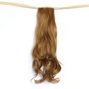 Wig Tie On Ponytail Banded Curly Hair Wig 27J