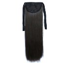 Wig Tie On Ponytail Banded Straight Hair Wig 4A