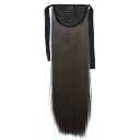 Wig Tie On Ponytail Banded Straight Hair Wig 8#