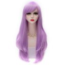 LW-849 1001 Heat Resistant Curly Wavy Long Cosplay Wigs White