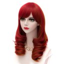LW-948 Cosplay COS Wigs Airy Curl Hair Red