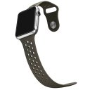 Replacement Watch Band for Apple WatchSeries 1&2 Soft TPU 38mm Sport Dark Gray