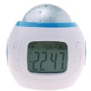 Creative Alarm Clock LED Display Starry Sky Spotlight Projection Calendar Alarm Clock