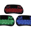 iPazzPort Wireless Mini Keyboard Three Blacklight Touchpad PC TV KP-810-21SL-RGB