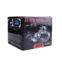 Adjustable Angle Headlight Waterproof 3 Bulbs Cree T6 LED 4 Modes 1800 Lumen