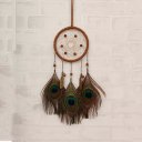 Dream Catcher Handmade Dream Catcher With Feathers Decoration Craft Gift MS6026