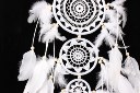 MS6005 Tricyclic White Floating Lace Hidden Dream Net Wall Hanging Decoration