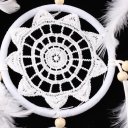 MS6005 Tricyclic White Floating Lace Hidden Dream Net Wall Hanging Decoration