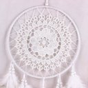 MS6003 White Girl Hairy Lace Dream Net Wall Hanging Decoration Ornament Gift