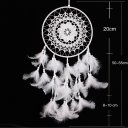 MS6003 White Girl Hairy Lace Dream Net Wall Hanging Decoration Ornament Gift
