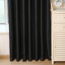 Classical Black Shading Window Blackout Polyester Curtain Bedroom Living Room