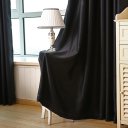 Classical Black Shading Window Blackout Polyester Curtain Bedroom Living Room