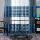 Room Thermal Insulated Blackout Grommet Window Curtain Panel For Living Room