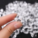 Transparent Beads 10MM Crystal Beads Chandelier Parts Prism Wedding Decor