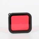Underwater Waterproof Diving Housing Protective Case Cover Wth Red Filter