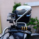 Puluz GoPro Fixed Metal Motorcycle Stent Bracket Holder Mount for GoPro HERO